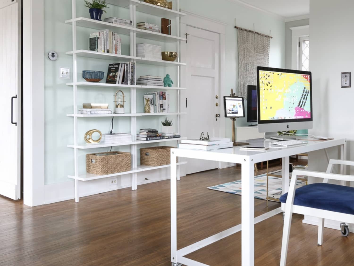 Stairway desk outlet cb2